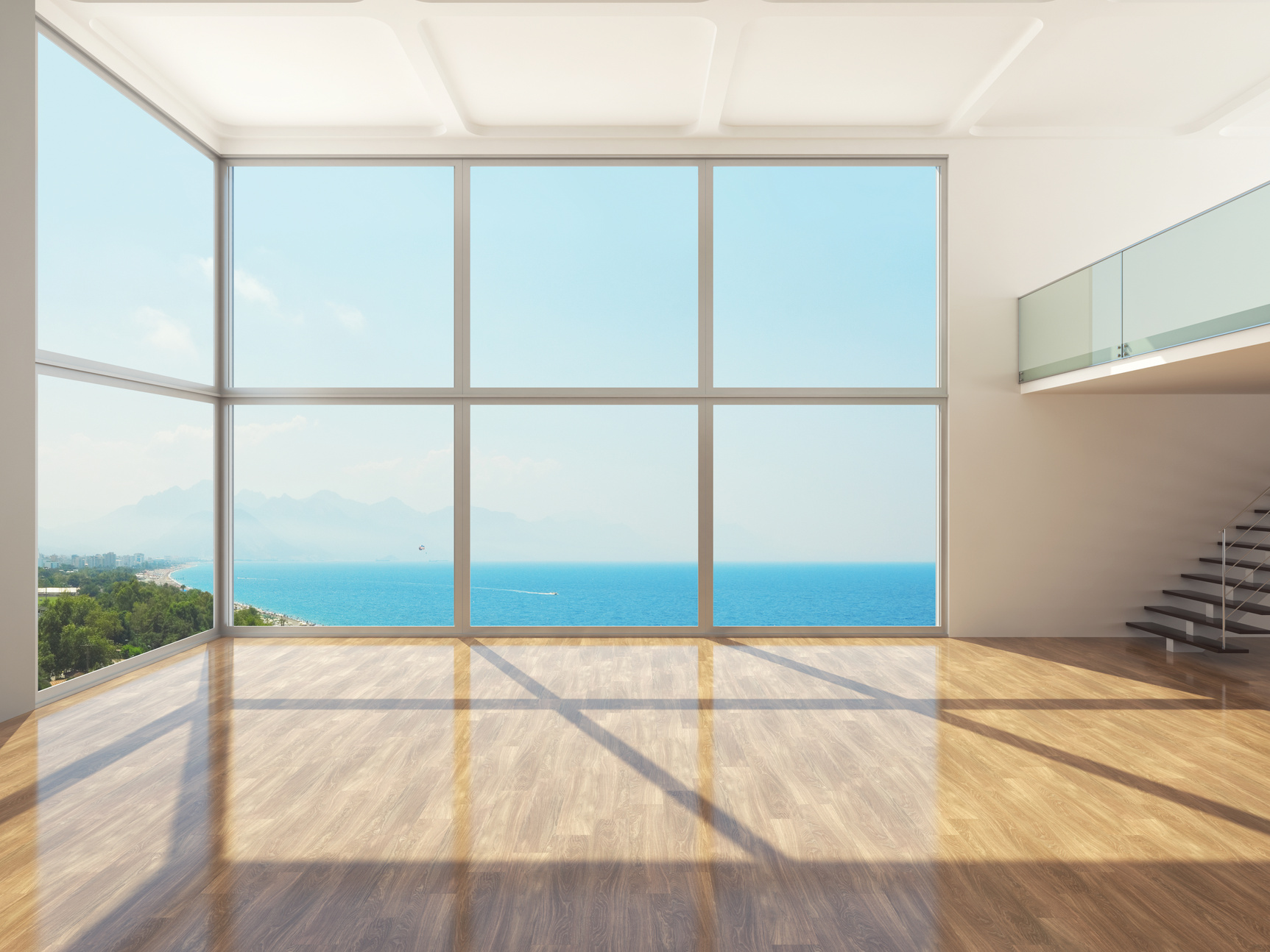 Empty Luxury Apartment Interior